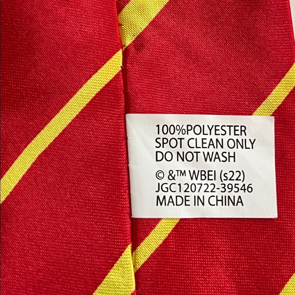 Harry Potter Gryffindor Tie Classic Stripe Necktie NWOT - Picture 5 of 8